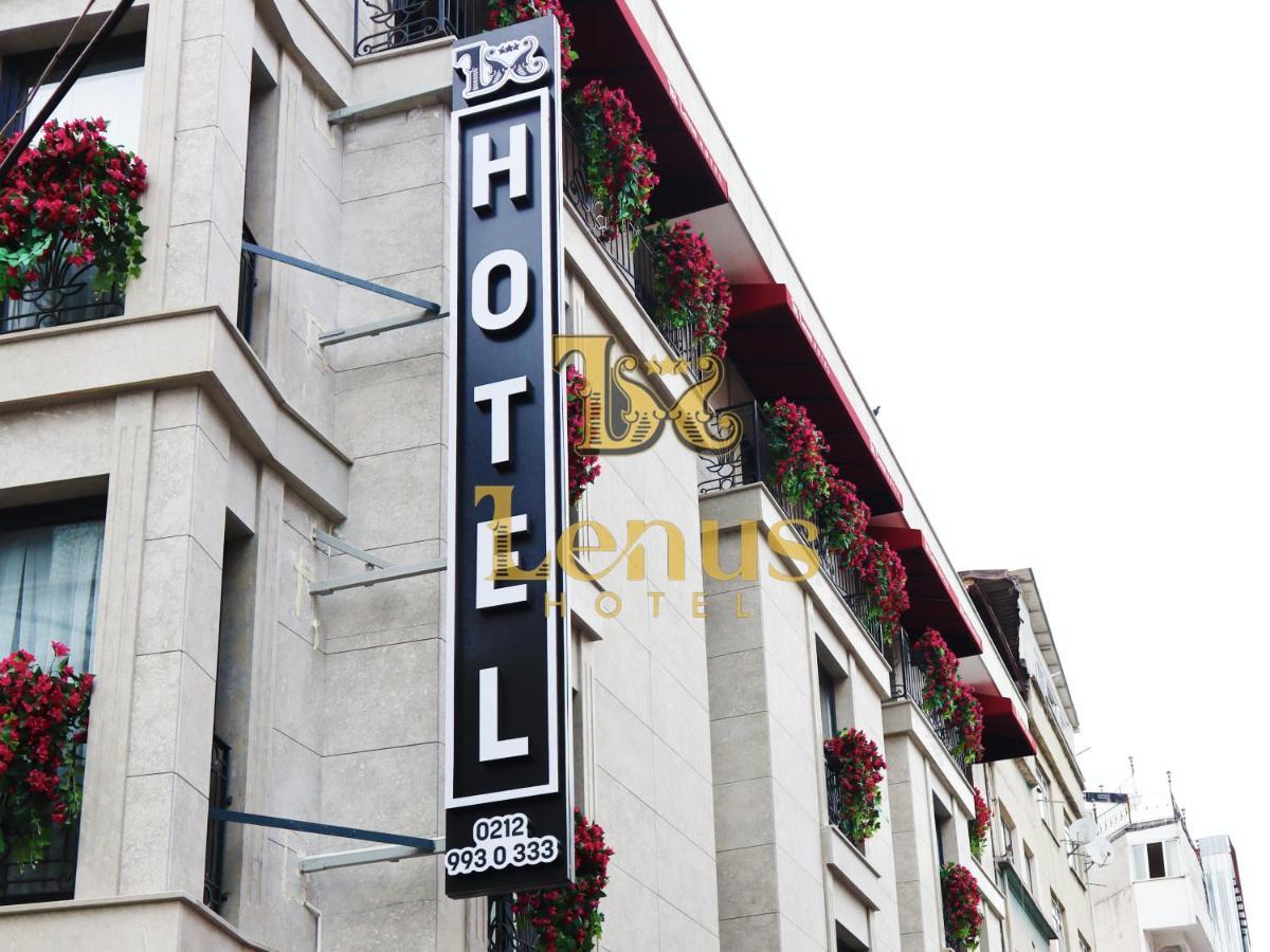 Lenus Hotel Istanbul Exterior foto